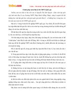 Chinh phục môn địa lý thi THPT quốc gia