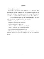 tiểu luận cao học  môn chính trị học nâng cao văn hóa từ chức ở việt nam hiện nay