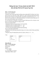 Đề thi tin học có đáp án hay nhất khối THCS