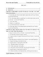 Báo cáo kiến tập văn thư lưu trữ tại CHI cục văn THƯ lưu TRỮ TỈNH THANH hóa (Hệ trung cấp)