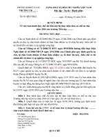 Quy chế chi tiêu nội bộ và tài sản công năm 2016