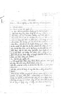 BÀI TẬP, ĐÁP ÁN NGHIỆP VỤ KINH DOANH NGÂN HÀNG