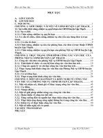 Báo cáo kiến tập văn thư lưu trữ tại UBND huyện lập thạch (Hệ trung cấp)