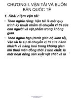 Bài giảng vận tải và buôn bán quốc tế