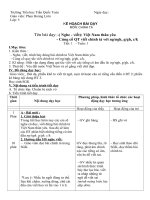 Giáo án Chính tả tuần 1