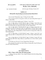 Thông tư hướng dẫn công bố trên thị trường chứng khoán số 1552015TTBTC của Bộ Tài Chính ngày 6102015