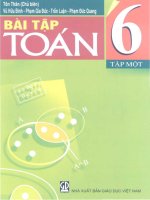 EBOOK bài tập TOÁN 6 tập 1 (PHẦN 1)   tôn THÂN (CHỦ BIÊN) 