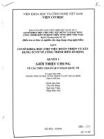 Cơ sở khoa học cho việc thiết kế xây dựng và khai thác sử dụng công trình biển di động trên vùng biển việt nam – GIới thiệt về các tiêu chuẩn quy phạm quốc tế 