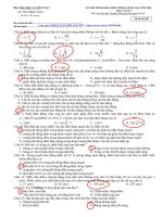 Đáp án và link video giải chi tiết đề 2016