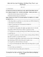 Báo cáo kiến tập hành chính văn phòng tại UBND xã KHUẤT xá  (Hệ trung cấp)