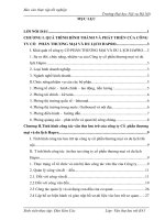 Báo cáo kiến tập văn thư lưu trữ tại công ty cổ  phần thương mại và du lịch hapro (Hệ trung cấp)