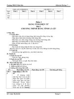 giao an tin học lớp 7 mới nhất 3 cột