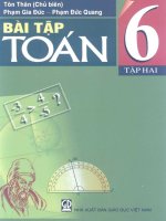 EBOOK bài tập TOÁN 6 tập 2 (PHẦN 1)   tôn THÂN (CHỦ BIÊN) 