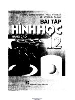BÀI tập HÌNH học NÂNG CAO 12 