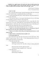 NGHIÊN CỨU TRIỂN KHAI ỨNG DỤNG KỸ THUẬT ĐÓNG ĐINH NỘITUỶ CÓ CHỐT KHÔNG MỞ Ổ GÃY ĐỂ ĐIỀU TRỊ GÃY 2 XƯƠNG CẲNG CHÂN TẠI BỆNH VIỆN ĐA KHOA TỈNH LẠNG SƠN (2009 – 2011)