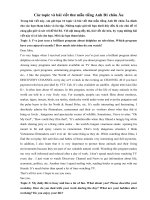 chủ đề, bài viết thử thi B1