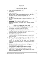 Tạp chí khoa học và công nghệ nhiệt đới số 01 tháng 12 năm 2012