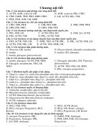 Trắc nghiệm Sinh lý Y2