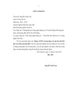 Mạng ANFIS và ứng dụng cho dự báo thời tiết khu vực miền núi phía bắc