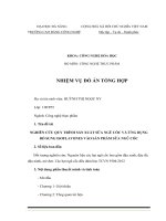 NGHIÊN CỨU QUY TRÌNH SẢN XUẤT SỮA NGŨ CỐC VÀ ỨNG DỤNG BỔ SUNG ISOFLAVONES VÀO SẢN PHẨM SỮA NGŨ CỐC