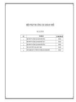 Biện pháp thi công cọc khoan nhồi mố trụ cầu