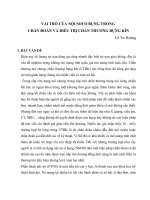 VAI TRÒ CỦA NỘI SOI Ổ BỤNG TRONG CHẨN ĐOÁN VÀ ĐIỀU TRỊ CHẤN THƯƠNG BỤNG KÍN