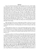 Chế tạo vật liệu quang xúc tác cấu trúc nano mét AWO4 (A: Mn, Co, Ni và Cu) bằng phương pháp hóa có hỗ trợ vi sóng và nghiên cứu một số tính chất