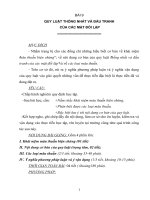 BÀI GIẢNG TRIẾT CHI TIẾT   QUY LUẬT THỐNG NHẤT và đấu TRANH GIỮA các mặt đối lập