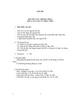 BÀI GIẢNG TRIẾT CHI TIẾT - NGUYÊN TẮC THỐNG NHẤT GIỮA LÝ LUẬN VÀ THỰC TIỄN