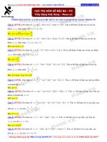 Cực trị hàm bậc ba phần 2 đặng việt hùng 