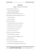 Thiết kế môn học cầu bê tông cốt thép: cầu dầm giản đơn bê tông cốt thép  kéo sau.