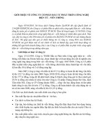 GIỚI THIỆU VỀ CÔNG TY CỔ PHẦN ĐẦU TƯ PHÁT TRIỂN CÔNG NGHỆ ĐIỆN TỬ - VIỄN THÔNG