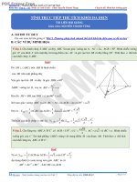 Cách tính trực tiếp thể tích khối da diện 