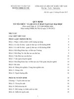 QUY ĐỊNH VỀ TỔ CHỨC VÀ QUẢN LÝ ĐÀO TẠO SAU ĐẠI HỌC