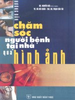 Chăm sóc người bệnh tại nhà qua hình ảnh phần 1