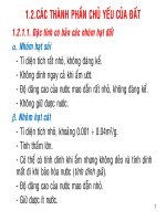 Bài giảng cơ học đất