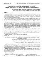 GIÁ TRỊ CÁC MẪU BỆNH PHẨM VÀ MẬT ĐỘ VI RÚT TRONG CHẨN ĐOÁN VÀ TIÊN LƯỢNG BỆNH TAY CHÂN MIỆNG