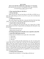 ĐỀ CƯƠNG xây DỰNG kế HOẠCH XTĐT năm 2016