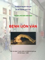 BỆNH UỐN VÁN