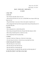 Giáo án Hóa 10  Bài Ozon (hay) Giải nhất hội thi giảng cấp trường.