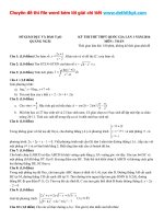 Đề thi thử THPT quốc gia môn toán sở GD đt quảng ngãi năm 2016 file word có lời giải chi tiết 