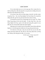 Điều tra tình hình chăn nuôi và dịch bệnh trên đàn trâu bò tại huyện hòa an, tỉnh cao bằng