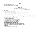 giáo án âm nhạc 3 VNEN HKII