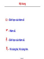 GIẢI TÍCH   GIỚI hạn và LIÊN tục 