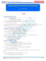 hot Những vấn đề cốt lõi để học tốt ngữ pháp tiếng anh