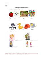 ĐỀ KIỂM TRA LETS GO 1A TEST 2