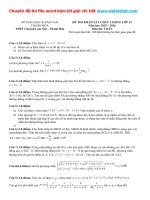 Đề thi thử THPT quốc gia môn toán trường THPT chuyên lam sơn   thanh hóa   lần 2   năm 2016 file word có lời giải chi tiết 
