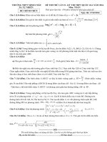 Free đề thi thử môn toán 2016 trường THPT minh châu lần 2 