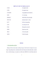 LUẬN án TIẾN sỹ   học THUYẾT HÌNH THÁI KINH tế xã hội với VIỆC vận DỤNG CON ĐƯỜNG đi lên CNXH ở VIỆT NAM