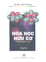 EBOOK hóa học hữu cơ (PHẦN bài tập tập 2)   GS TSKH  NGÔ THỊ THUẬN 